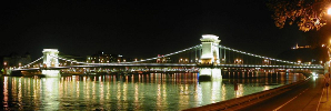 Budapest, Kettenbrücke (Lánchíd)