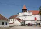 Die Wehrkirche von Reußmarkt (Szerdahely, Miercurea Sibiului)